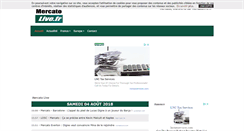 Desktop Screenshot of mercatolive.fr
